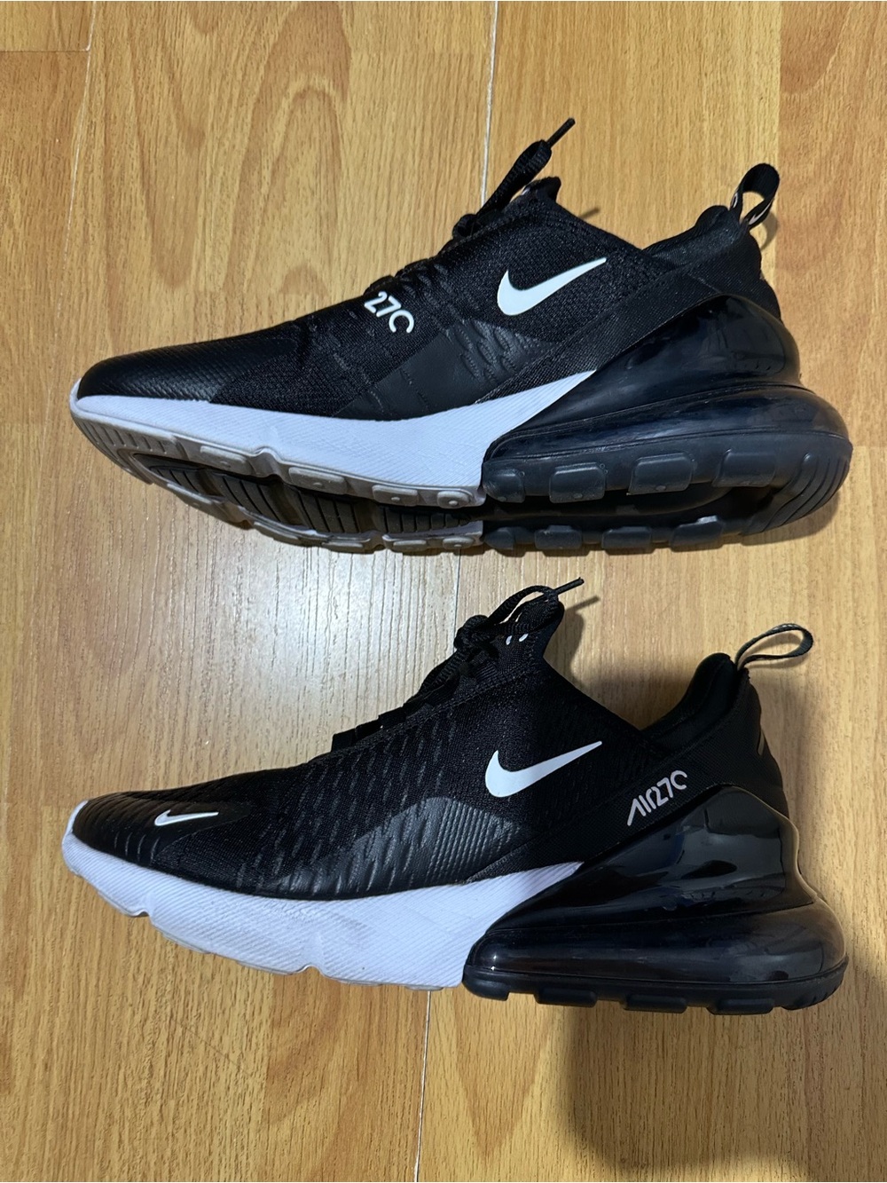Nike Air Max 270 Men’s Black/White Running Sneakers